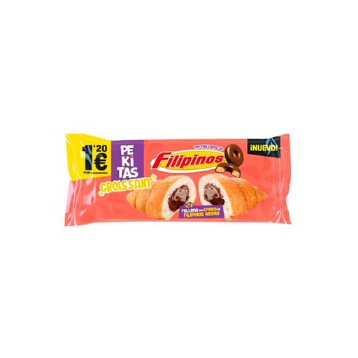 [18434532661443] Croissant Pekitas Filipinos negro 1.20€  65 g (15 ud)
