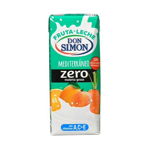 [8410261640594] Fruta Leche Mediterráneo 330 ml (21 ud) Don Simon