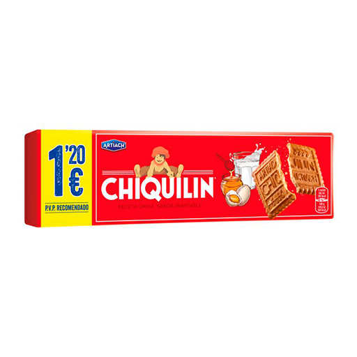 [8436048963493] Galletas Chiquilín 175 gr (12 ud) Artiach