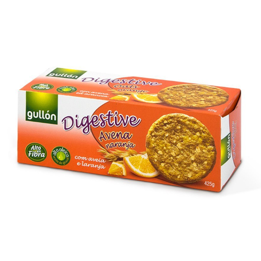 [T5624] Galletas Digestive Avena Naranja 425 g (15 ud) Gullon