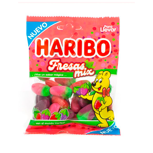 [88426617014755] FRESAS MIX 18x100 GR HARIBO