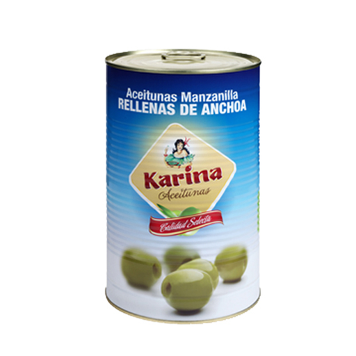 [8411968112100] Aceituna rellena de anchoa 5 kg Karina